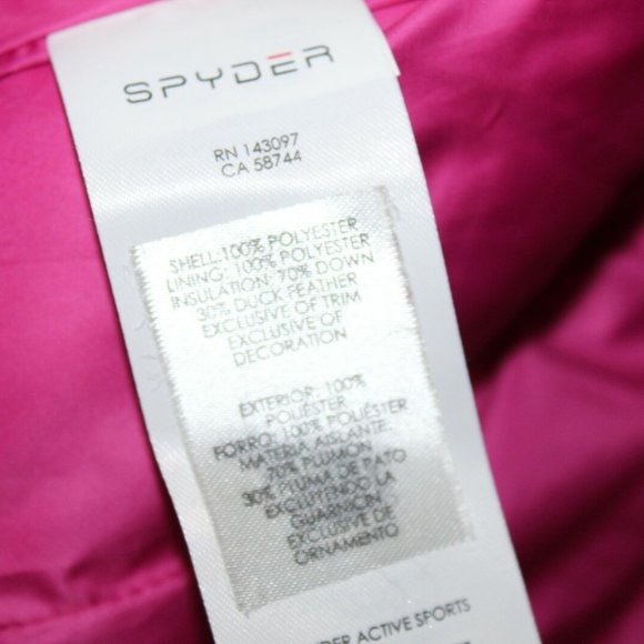Spyder Prymo Down Filled Puffer Vest HW8957 - Picture 7 of 7
